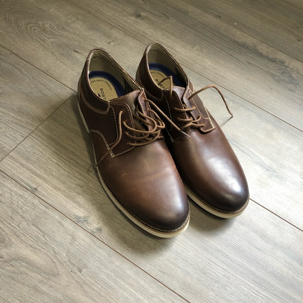 Men's Bostonian Pariden Plain Leather Sz 11M